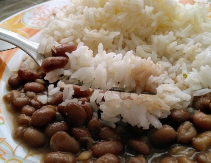 arroz e feijão